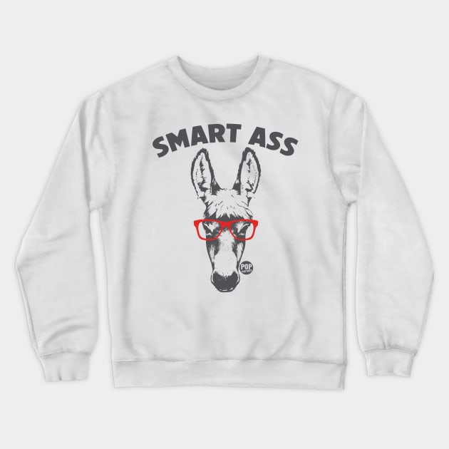 donkey Crewneck Sweatshirt by toddgoldmanart